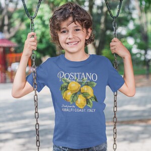 Comfort Colors® Retro Lemon Tshirt, Gift For Her, Lemon Shirt, Summer Shirt, Italy Shirt, Cottagecore Shirt, Amalfi Coast Shirt, Fruit Tee