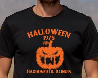 Halloween 1978 T-Shirt, Haddonfield Illinois, Horror Movie Tee
