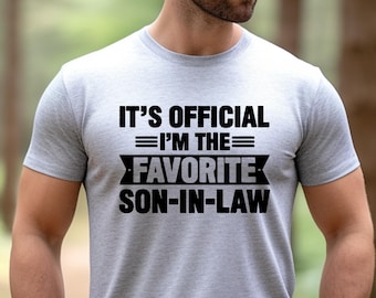 Favorite Son-in-Law T-Shirt: Gift from Mother-in-Law
