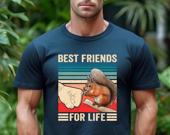 Squirrel For Life T-Shirt: Funny Animal Lover Gift