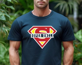 Personalized Super Uncle T-Shirt, Father's Day Gift