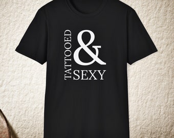 タトゥー＆セクシーなシャツ、インク入りギフトTシャツ