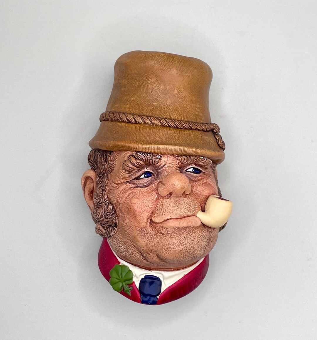Vintage Bossons paddy Chalkware Head Collectable Wall Art - Etsy