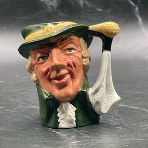 Vintage 1960&#39;s Royal Doulton &quot;Regency Beau” Small Toby Jug - Collectable Mini Character Toby Jug D 6565