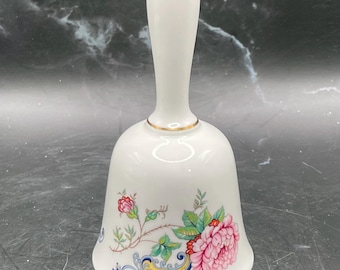 "Vintage Crown Staffordshire ""Chelsea Manor"" Bell - Sammlerstück aus englischem feinem Knochenporzellan."
