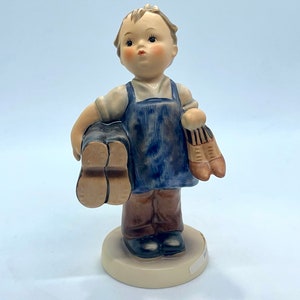 Vintage 1970&#39;s Hummel Figurine &quot;Boots&quot; - Collectable English Porcelain Figurine