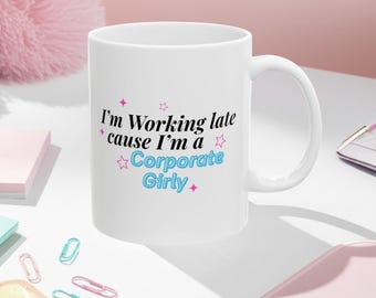 Sabrina Carpenter Themed Ceramic Mug for Women in Custom Careers, Dentist, Nurse, Teacher - Perfect Gift for Coworkers, Gift for Work Field