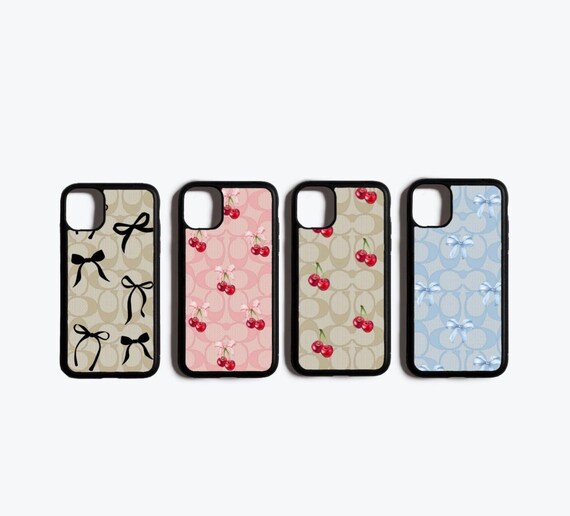 Baby Pink coachh cute iphone case | multiple colors| suitable for all iPhone models| small gift| Gifts for her