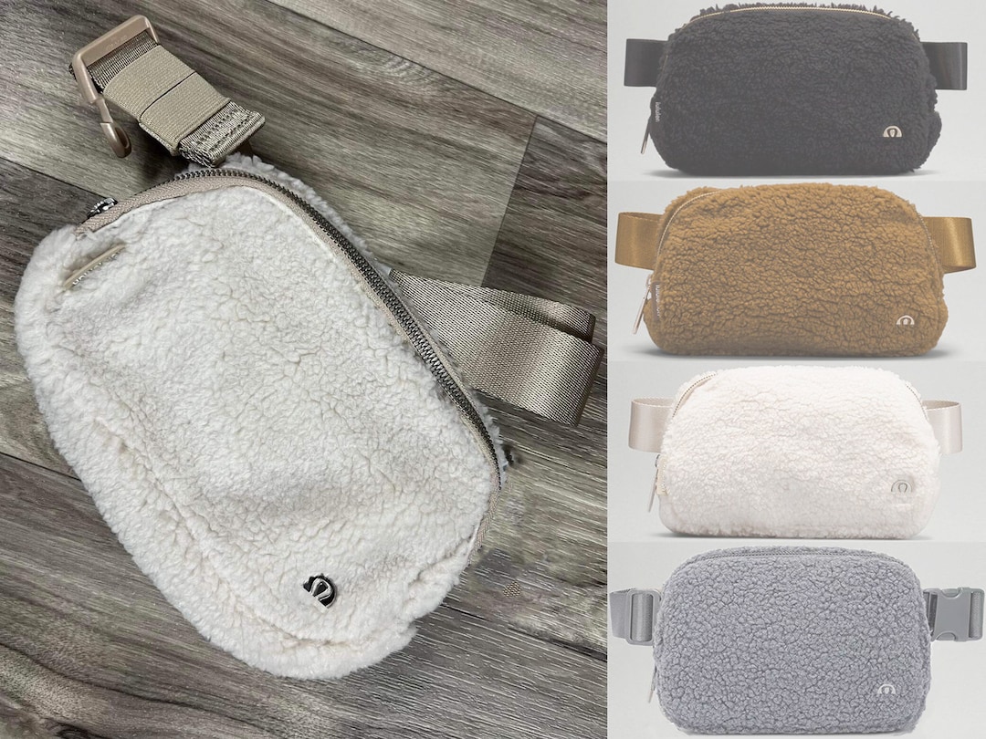 Lululemon Everywhere Belt Bag Fleece Sherpa Crossbody Bags Etsy