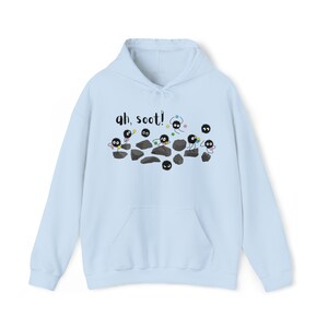 Bluza z kapturem unisex Soot Sprites „Ah Soot”, bluza z kapturem inspirowana filmem „Spirited Away”, bluza z kapturem inspirowana filmem „Studio Ghibli” zdjęcie 4