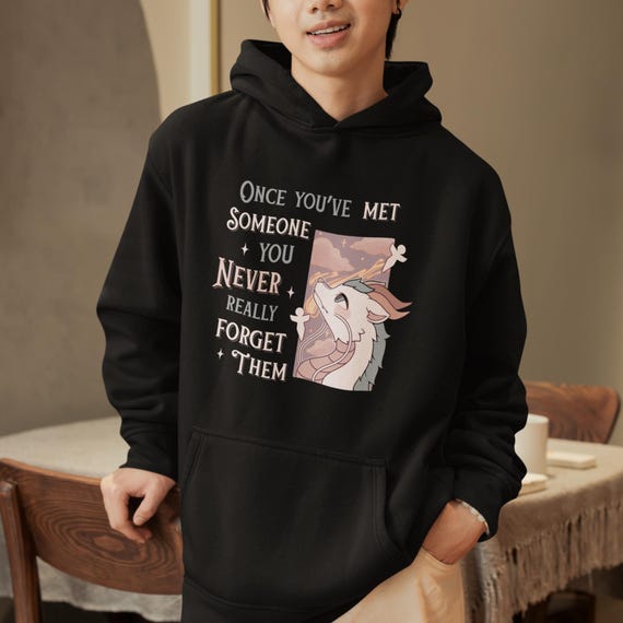 Haku Dragon Unisex Hoodie Spirited Away Inspired Hoodie