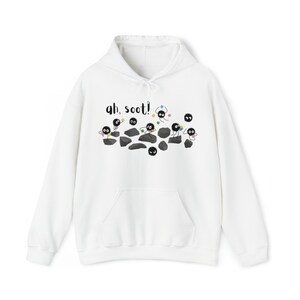 Bluza z kapturem unisex Soot Sprites „Ah Soot”, bluza z kapturem inspirowana filmem „Spirited Away”, bluza z kapturem inspirowana filmem „Studio Ghibli” zdjęcie 5