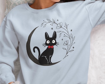Sudadera unisex minimalista Jiji inspirada en el servicio de entrega de Kiki