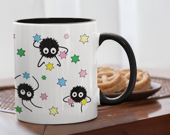 Tazza da caffè ispirata a La città incantata, Soot Sprites, 11 oz