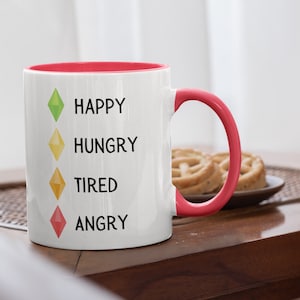 The Sims Inspired Moods Mug Coffee Mug, 11oz