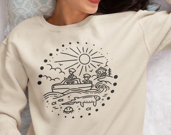 Ponyo Inspired Unisex Sweatshirt