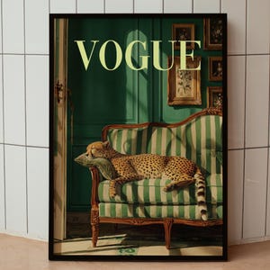 Vintage Vogue Frame - Etsy