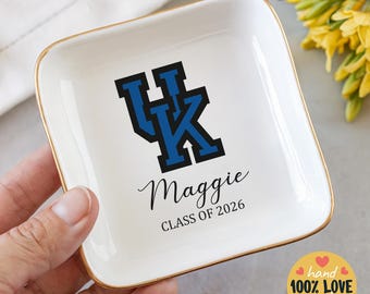 Custom Graduation Trinket Ring Dish, Graduation Jewelry Dish, Personalized Graduate Gift, 2026 Graduation Gifts, Gift For Her, Custom Gift