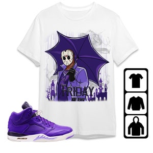 Jordan 5 DJ Khaled Court Purple Unisex T-shirt Tee 