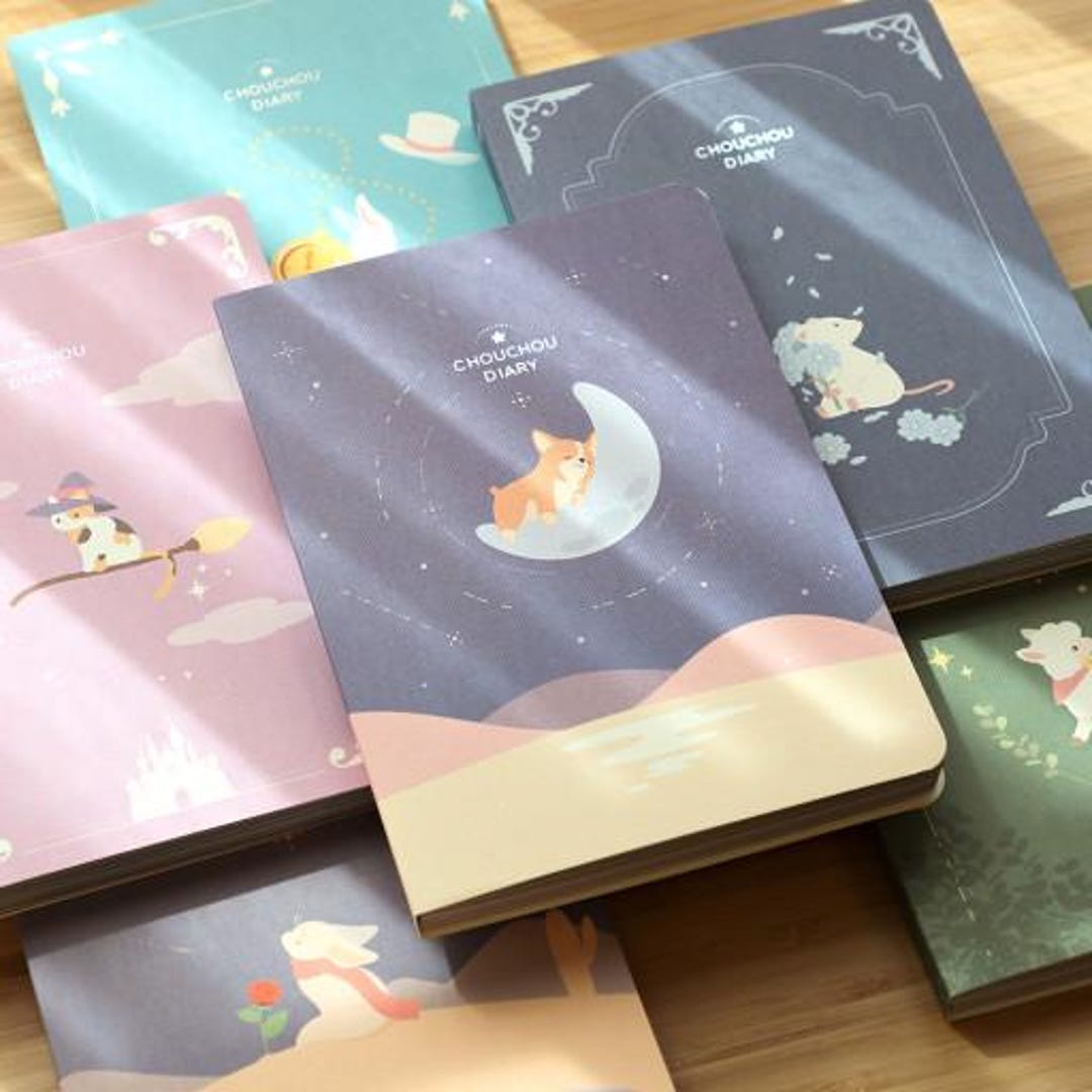Korean Indie Brand PLEPLE 2025 Chou Chou B6 Dated Weekly Korean Indie Brand PLEPLE 2025 Chou Chou B6 Dated Weekly