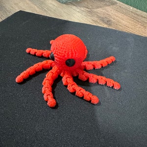 Plush octopus