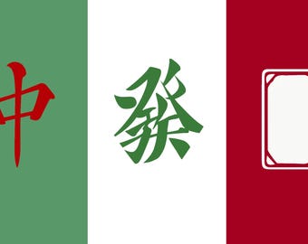 Mahjong Pride Flag Stickers