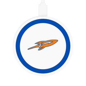 Okawville Rockets - Quake Wireless Charging Pad - Multi Color