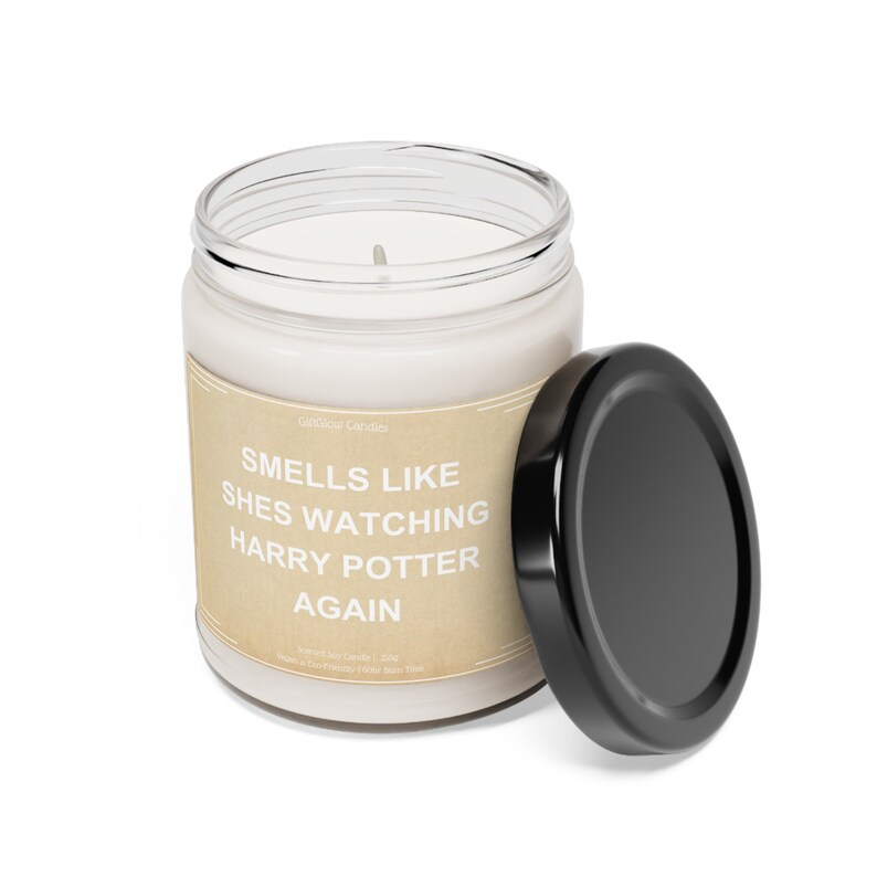 Smells Like She's Watching Harry Potter Again Potter Fan Gift, Harry Potter Inspired Candle