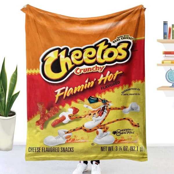 Hot Cheeto Blanket Etsy