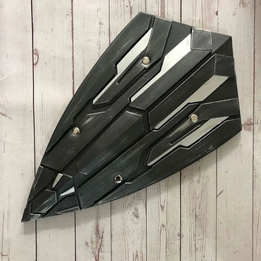 Black Panther Shield Prop Avengers Superhero Cosplay Weapon Etsy