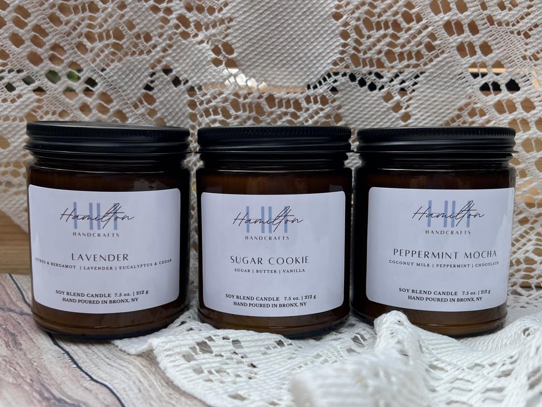 Multipack Candles Multi-pack Soy Blend 7.5 Ounce Candles: You Choose ANY 3 In-stock ...