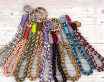 Colorful Paracord Keychain