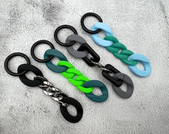 Stylish chunky chain keychain – a real eye-catcher!