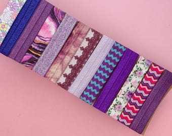 Elastic * Bracelet * Hairband * Batik Look customizable with tassel & pendant