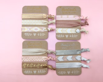 Pink- Elastic * Bracelet * Hairband *