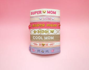 Mom Life Armband-Set – Bunte Statements für starke Frauen
