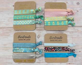 Colorful hairbands | can be used as a bracelet | set of 3