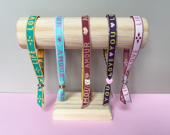 LOVE - festival chic bracelet collection - decorative bracelet with patterns in different colors