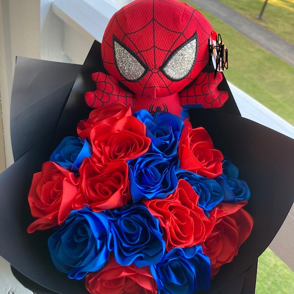 Spider Man Bouquet Etsy