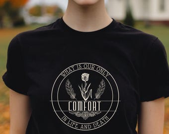 Heidelberg Catechism T-Shirt, Christian Unisex Tee, Biblical Message