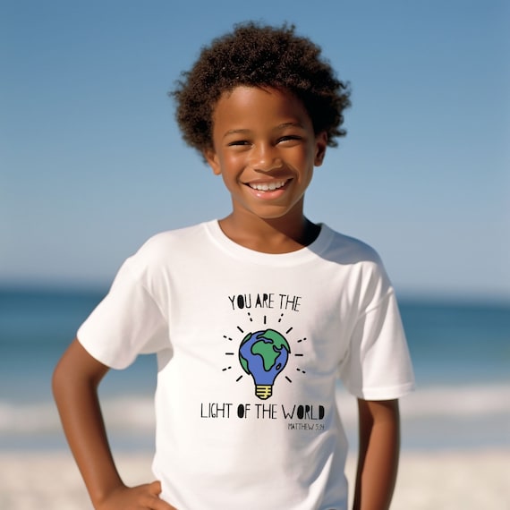 You Are The Light of the World Christian T Shirt You Are The Light of the World Christian T Shirt