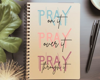 Prayer Journal: Christian Bible Study Notebook