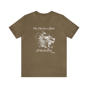Lion of Judah Shirt: Revelation 11 Christian Tee 画像 5