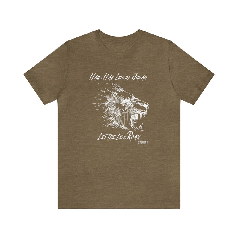 Lion of Judah Shirt: Revelation 11 Christian Tee 画像 5