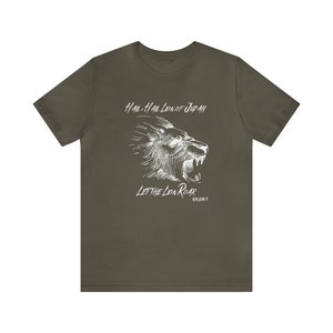 Lion of Judah Shirt: Revelation 11 Christian Tee 画像 4