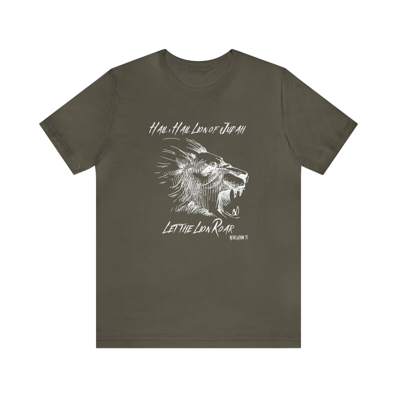 Lion of Judah Shirt: Revelation 11 Christian Tee 画像 4