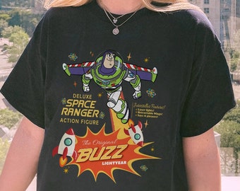 Retro Toy Story Shirt | Buzz Lightyear Shirt | Lightyear Space Ranger Shirt | Magic Kingdom Shirt | Family Matching Shirt