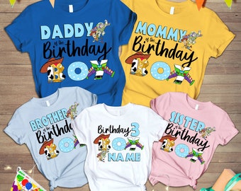 Toy Story Birthday Shirt | Toy Story Family Shirt | Woody Birthday Shirt | Buzz Lightyear | To Infinity And Beyond | Birthday Party