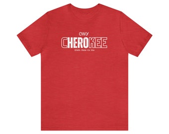 Cherokee Hero EMS Ride Or Die | EMT AEMT Paramedic | Unisex Men's & Women's Tee | Native American Indian | Indigenous | Medic