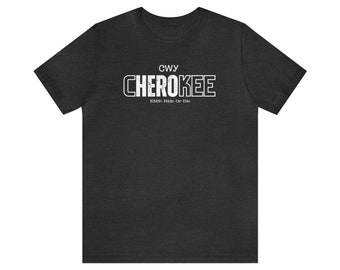 Cherokee Hero EMS Ride Or Die | EMT AEMT Paramedic | Unisex Men's & Women's Tee | Native American Indian | Indigenous | Medic
